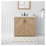 Huckleberry 36 in. Bath Vanity w/ Marble Top