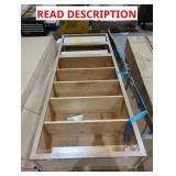 Unfinished Solid Wood Cabinet