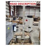 Wire dolly loading cart