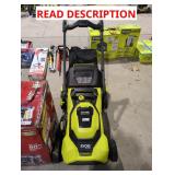 RYOBI 40V 21" Self-Propelled Mower