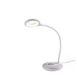 19 in. White LED Task Lamp with Color Changing