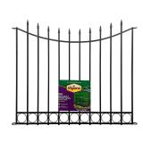 Beaumont 40.4 H x 49.6 W Black Fence Panel