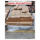 Skid Lot: Wood Shelving & Cabinet Parts assortmen
