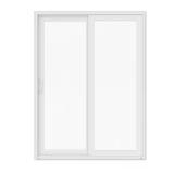 72x96 V-4500 White Vinyl LHD Door