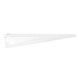ShelfTrack 17 in White Steel Bracket