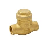1/2 in. Brass Sweat x Sweat Check Valve