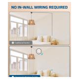 DEWENWILS Wireless Light Switch Kit (2 TX)