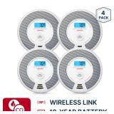X-SENSE CO Alarm SC07-W 4-Pack