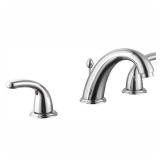 Builders 8 in. Widespread Faucet, Chrome
