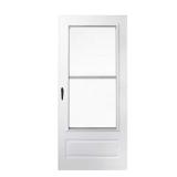 300 Series 32x80 White Storm Door with Handle