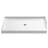 STORE+ 48x34 in Shower Base White
