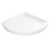 Classic 38 in. Corner Shower Pan Base, White