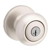 Box Lot of Kwikset Cove Satin Nickel Door Knob