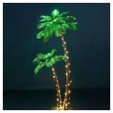 6 ft Pre-Lit LED Palm Tree 184 LEDs