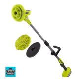 RYOBI ONE+ 18V Cordless Telescoping Scrubber Kit