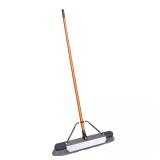 24 in. Pushbroom with Scraper