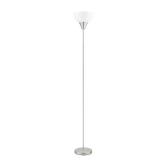 70 in. Brushed Nickel Torchiere Lamp
