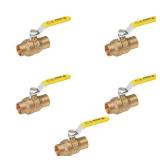 1/2 in. Brass SWT Ball Valve (5-Pack)