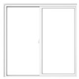 V-2500 Series 59.5x47.5 LH White Vinyl Window