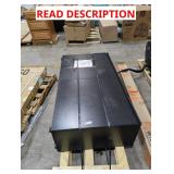 Black Heavy Duty Storage/Dresser