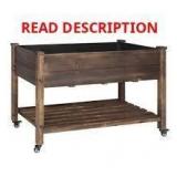 VEIKOUS 48 in. Cedar Wood Raised ...