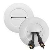 Wiremold In-Wall TV Grommet Kit with Brackets