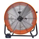 24 in. 2-Speed Heavy Duty Tilt Drum Fan