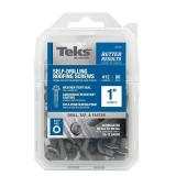 Teks #12 x 1in Gray Roofing Screws 80-Count