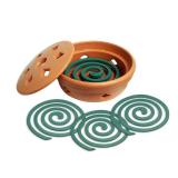 Mosquito Coil Burner with Mosquito Coils