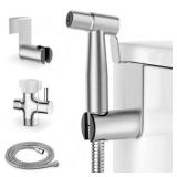 Silver Handheld Bidet Sprayer - Stainless