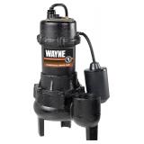 Wayne RPP50 Cast Iron Sewage Pump Black
