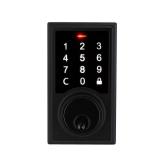 Defiant Matte Black Electronic Deadbolt