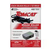 Tomcat Bait Station Blocks For Mice 4 pk