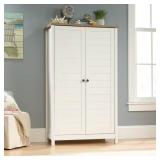 (2) Cottage Road Soft White Storage Cabinet