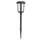 Hampton Bay Callaway Black Solar Path Light