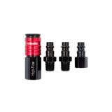 4-Piece High Flow Aluminum Coupler Plug Set