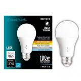 EcoSmart 100W A19 Dimmable LED Bulb
