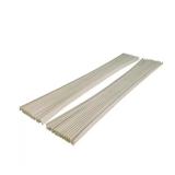 Gray Vinyl Window AC Side Panel Kit