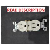 Leviton residential grade duplex electrical outle