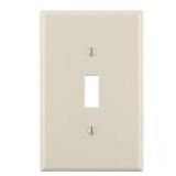 1-Gang Midway Nylon Wall Plate, Light Almond