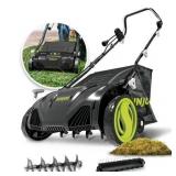 Sun Joe 15" Electric Lawn Dethatcher