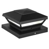 Low Voltage 50-Lumen Black LED Post Light