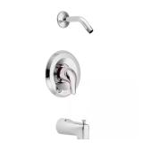Chateau Lever Posi-Temp 1-Handle Trim Kit Chrome