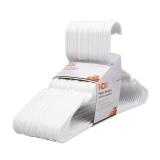White Plastic Hangers (20-Pack)