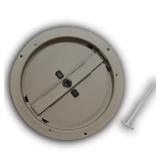 8 in. Steel Round Diffuser Damper in Brown