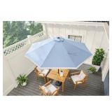 Hampton Bay 9 ft Aluminum Market Umbrella
