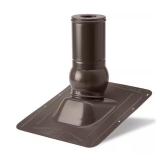 3 in. Pivot Pipe Boot, Galv. WeatheredWood