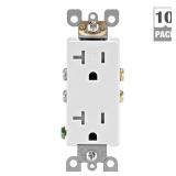 Decora 20A 125V Tamper-Resistant Duplex Outlet