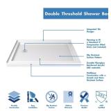 DreamLine SlimLine 48x36 Shower Pan Base