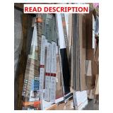 Assorted Floor vinyl skid